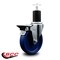 Service Caster 5'' Solid Poly Swivel 1-3/4'' Expanding Stem Caster with Brake SCC-EX20S514-SPUS-PLB-134 - alternate 3